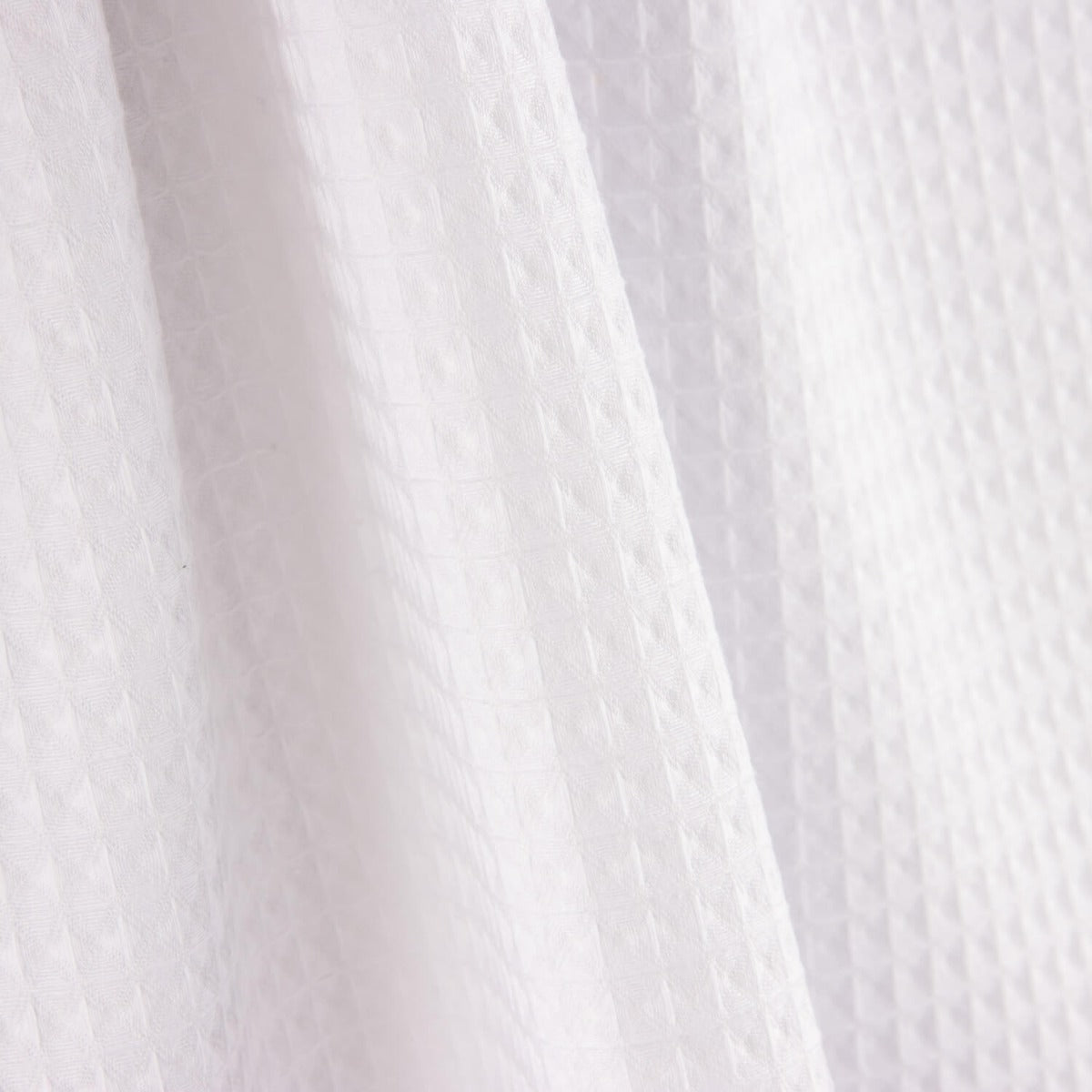 Piqué Waffle Basic Blanco - Ribes y Casals