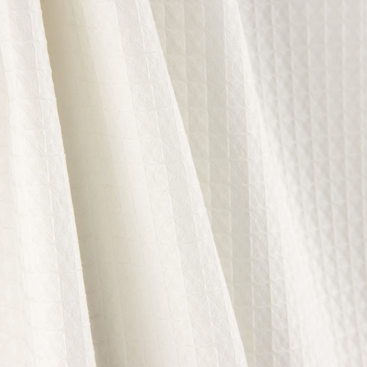 Piqué Waffle Basic Blanco Natural - Ribes y Casals