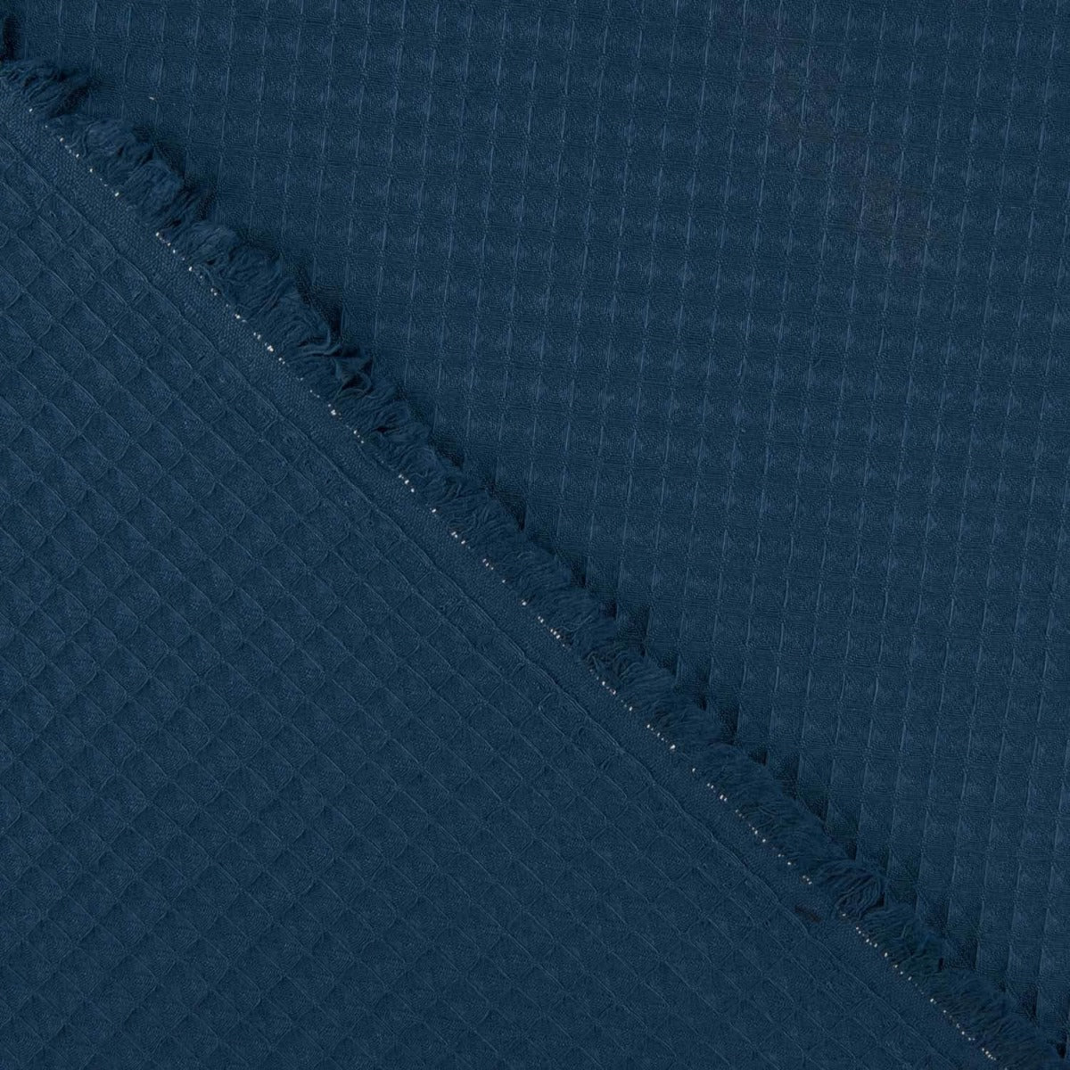 Piqué Waffle Basic Marino - Ribes y Casals