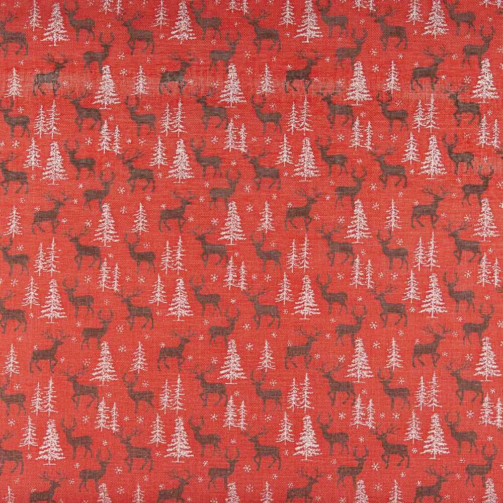 Yute Estampado Navidad Renos - Ribes y Casals